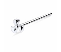 Fan Shape Ocean Straight Nose Stud NSKA-884